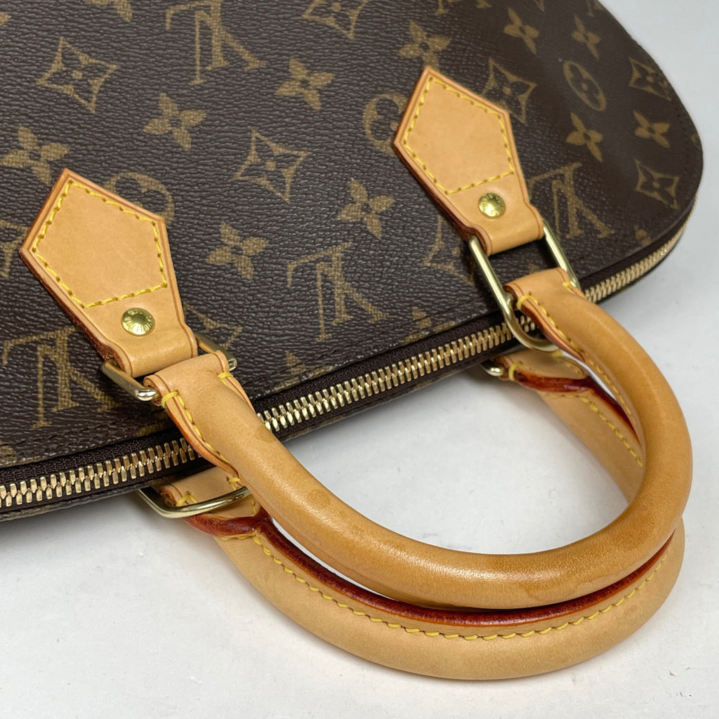 ルイ・ヴィトン アルマ 手提げ ハンドバッグ モノグラム ブラウン M51130 レディース 【中古】brbag