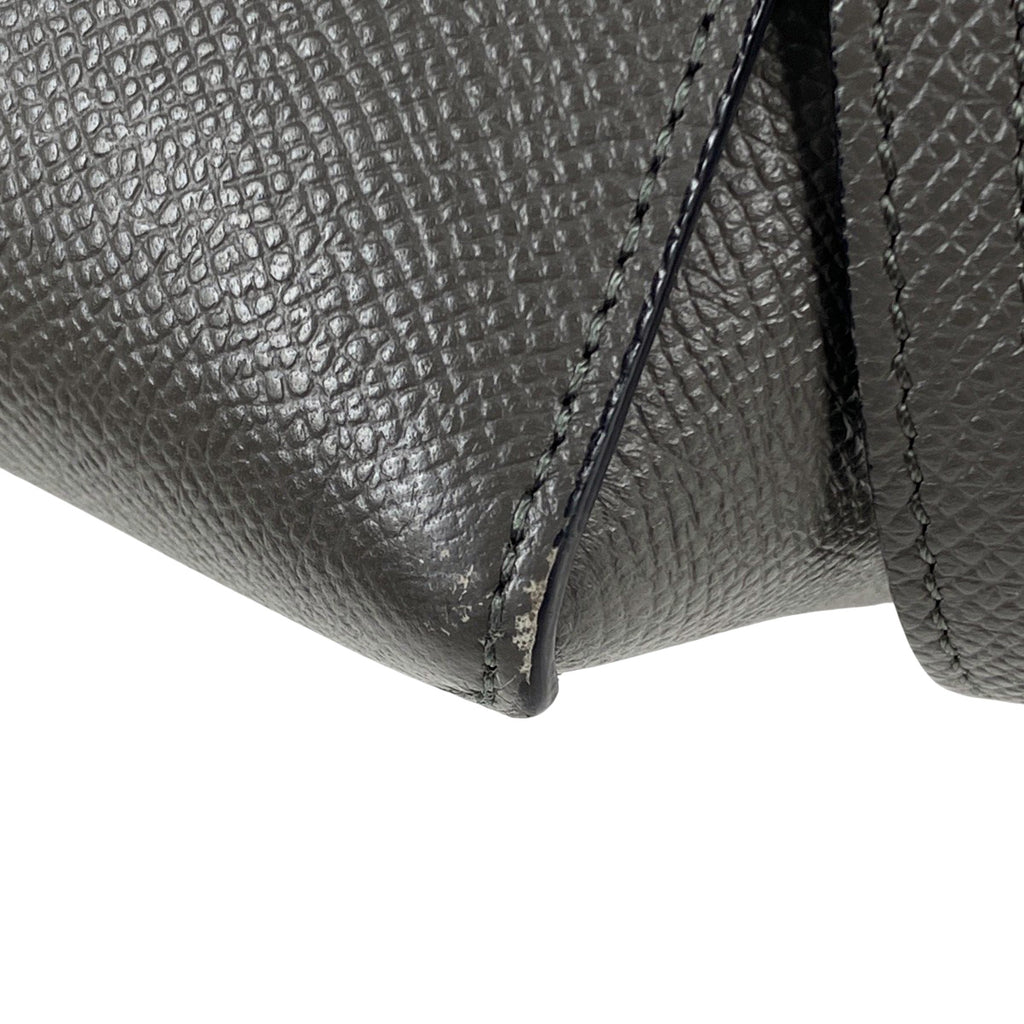セリーヌ ベルトバッグ ナノ 2WAY ショルダーバッグ ハンドバッグ レザー グレー レディース 【中古】brbag