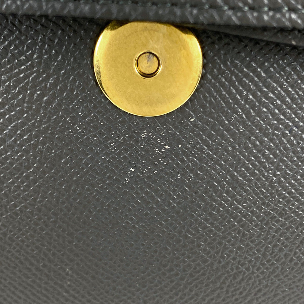 セリーヌ ベルトバッグ ナノ 2WAY ショルダーバッグ ハンドバッグ レザー グレー レディース 【中古】brbag