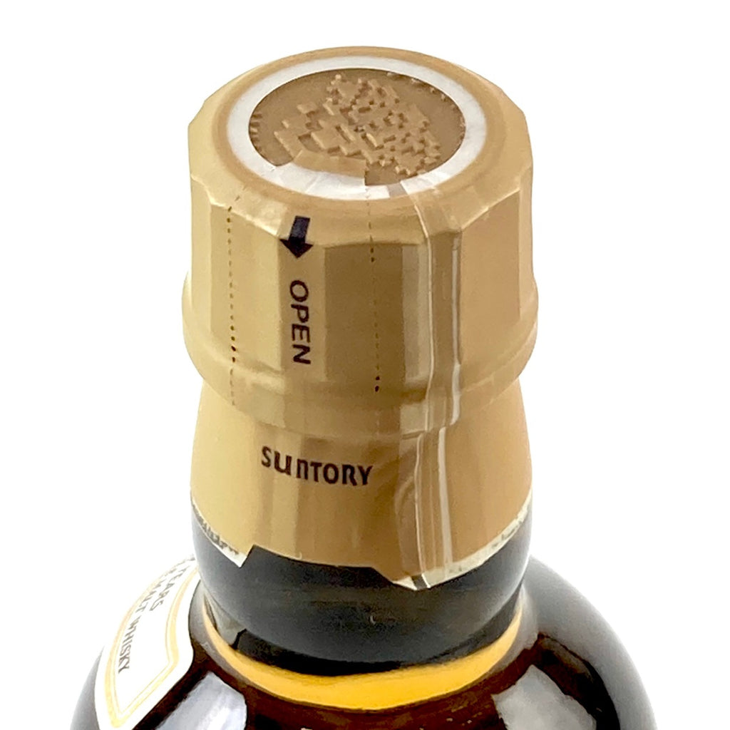 【東京都内限定お届け】 サントリー SUNTORY 山崎 10年 180ml 国産ウイスキー 【古酒】