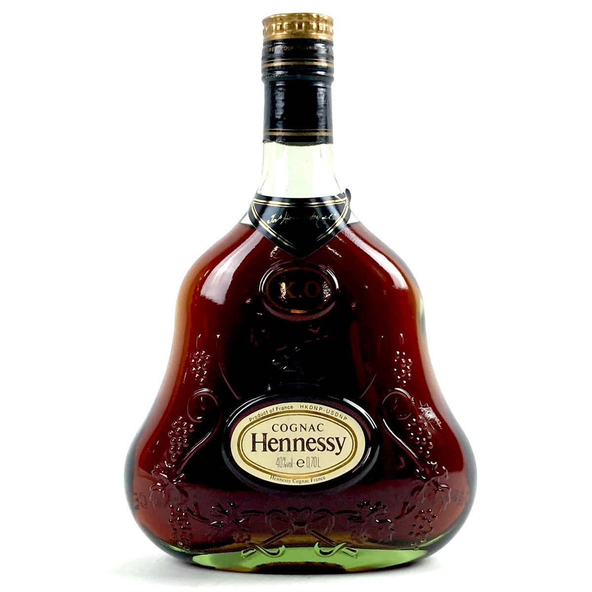 バイセル公式】ヘネシー Hennessy XO 金キャップ グリーンボトル 700ml ...