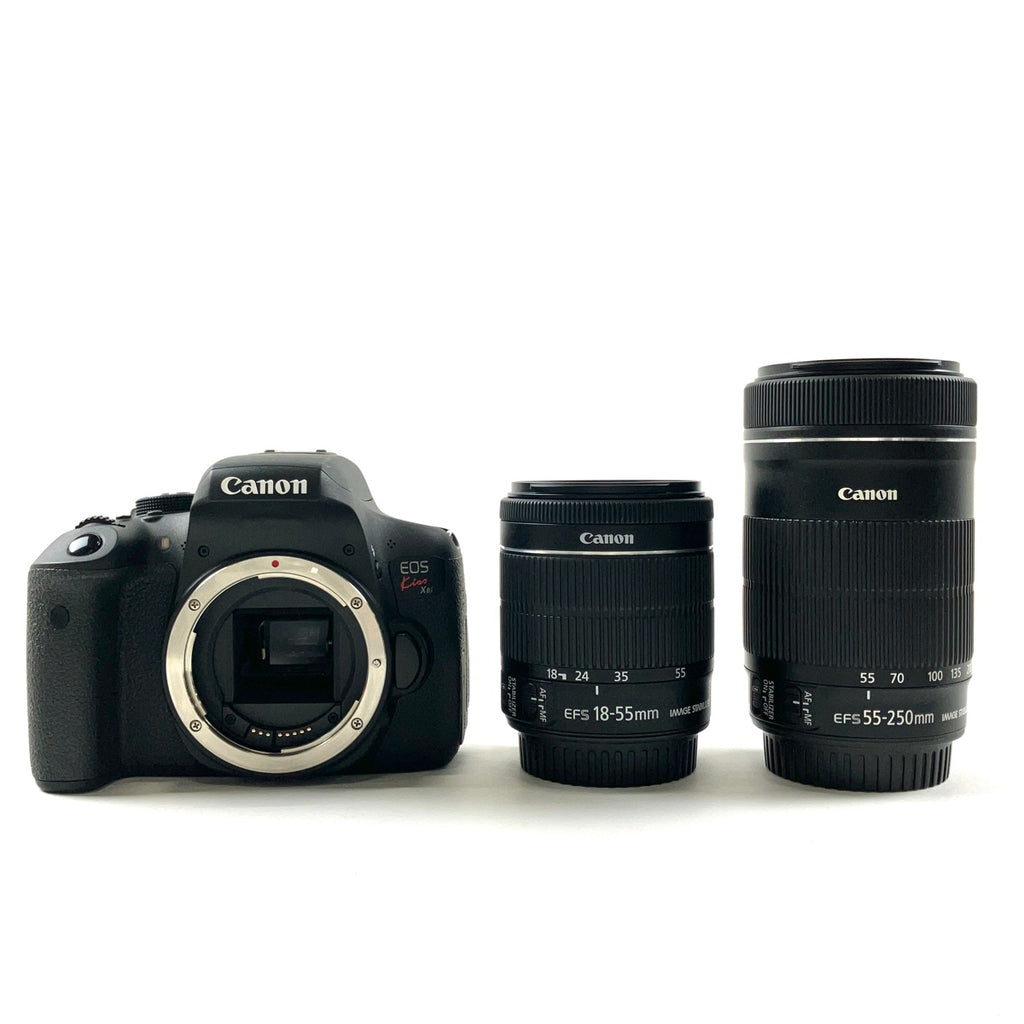 キヤノン Canon EOS Kiss X8i ダブルズームキット デジタル 一眼レフカメラ 【中古】cambb