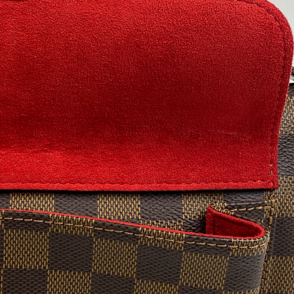 ルイ・ヴィトン ラヴェッロ GM 肩掛け ショルダーバッグ ダミエ ブラウン N60006 レディース 【中古】brbag