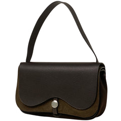 エルメス サックコロラド PM ショルダーバッグ ヴァッシュリエジェ エベンヌ(ダークブラウン) レディース 【中古】brbag