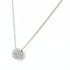 FOREVERMARK フォーエバーマーク ダイヤモンド デザインネックレス プラチナ ペンダント  ネックレス Pt900 Pt850 ダイヤモンド レディース 【中古】brjwl