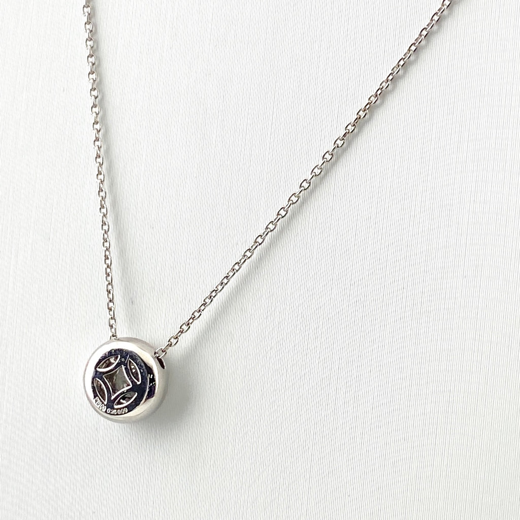 FOREVERMARK フォーエバーマーク ダイヤモンド デザインネックレス プラチナ ペンダント  ネックレス Pt900 Pt850 ダイヤモンド レディース 【中古】brjwl