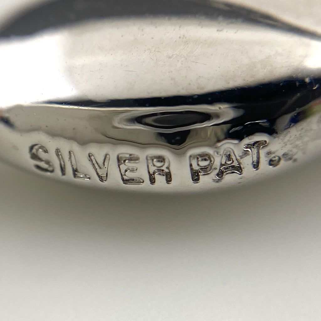 パール デザインネックレス シルバー 真珠 ネックレス SV パール レディース 【中古】nbjwl