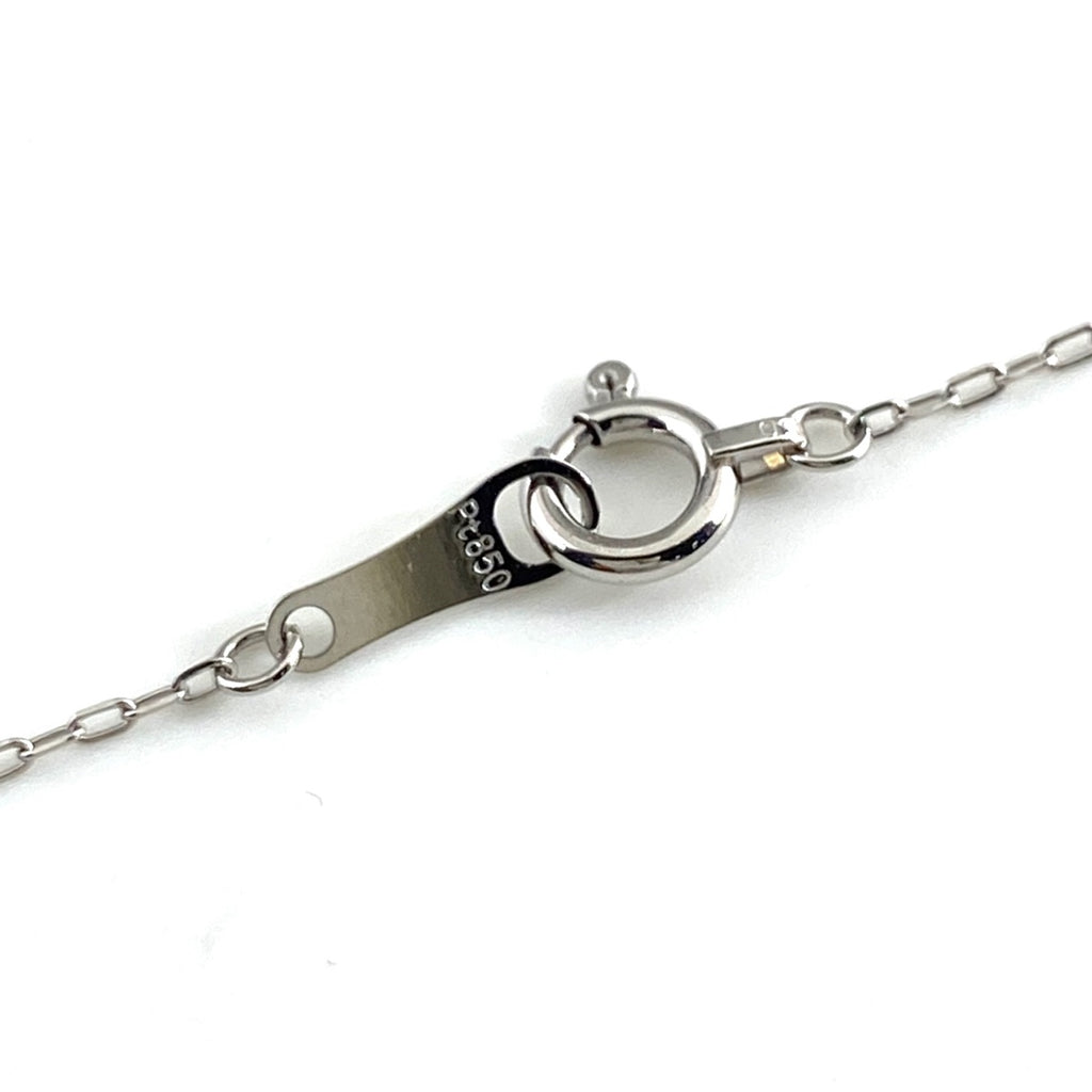 メレダイヤ デザインネックレス プラチナ ペンダント ネックレス Pt900 Pt850 ダイヤモンド レディース 【中古】nbjwl