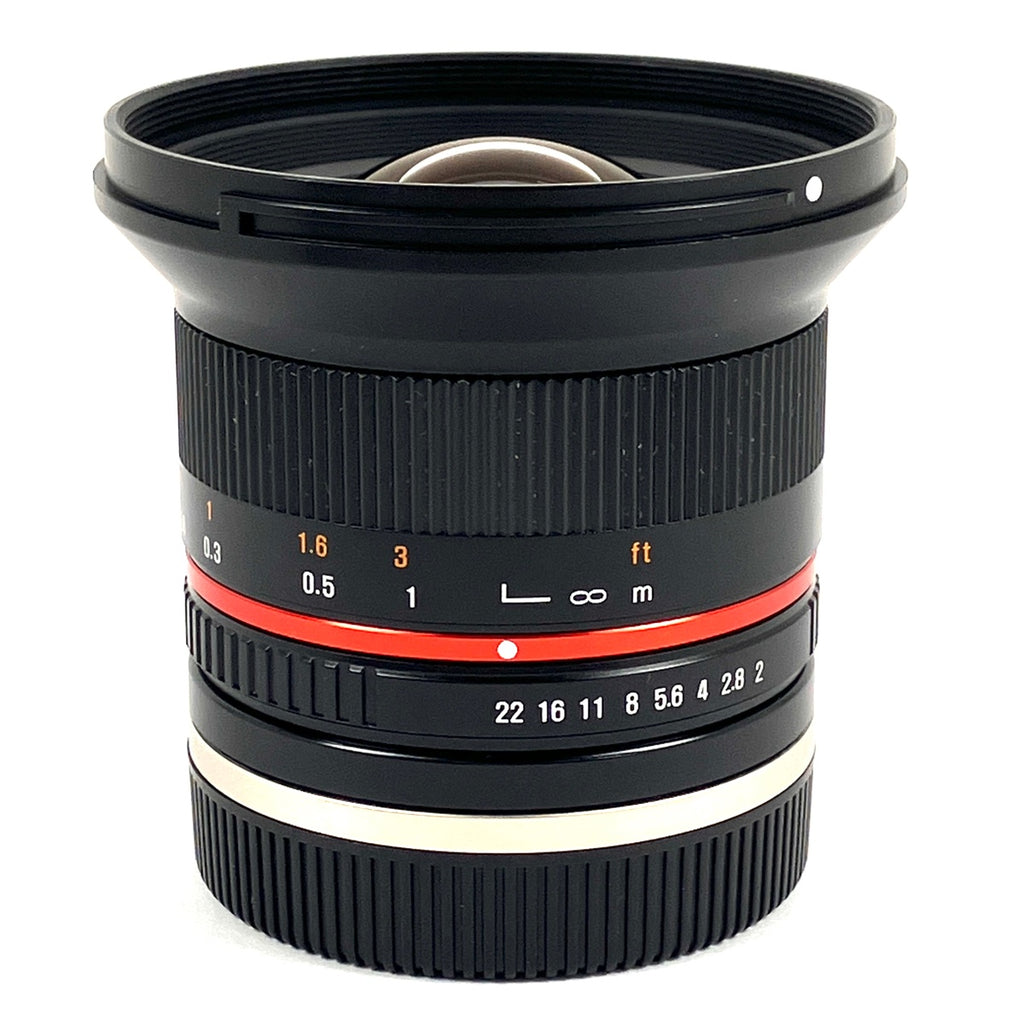 サムヤン SAMYANG 12mm F2.0 NCS CS (ソニーE/APS-C用) ブラック 一眼カメラ用レンズ（マニュアルフォーカス） 【中古】