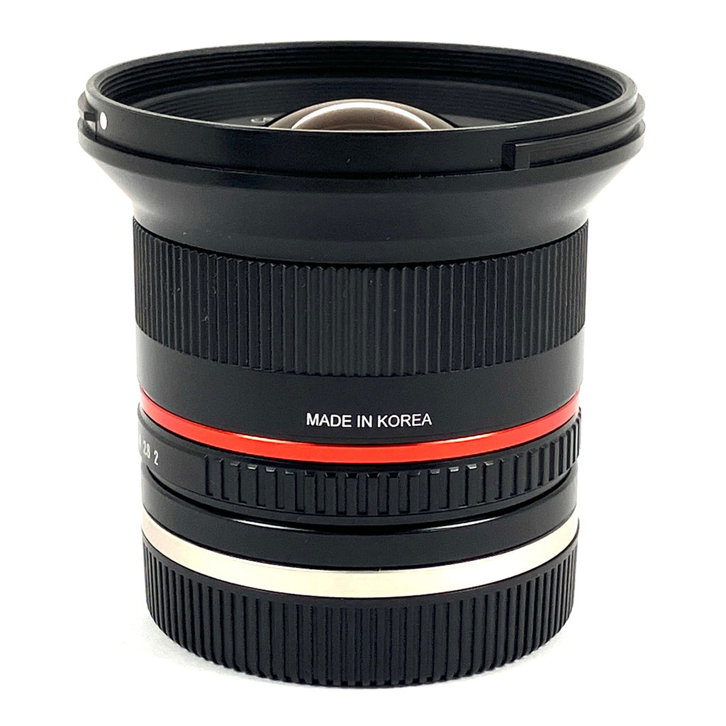 サムヤン SAMYANG 12mm F2.0 NCS CS (ソニーE/APS-C用) ブラック 一眼カメラ用レンズ（マニュアルフォーカス） 【中古】