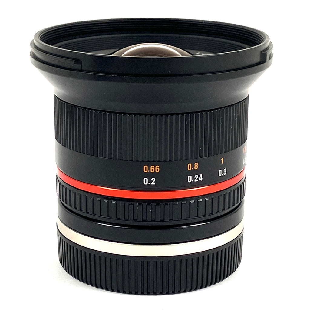 サムヤン SAMYANG 12mm F2.0 NCS CS (ソニーE/APS-C用) ブラック 一眼カメラ用レンズ（マニュアルフォーカス） 【中古】