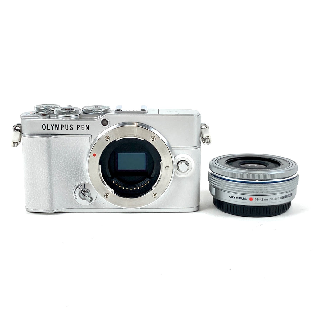 バイセル公式】オリンパス OLYMPUS PEN E-P7 14-42mm EZレンズキット ホワイト デジタル ミラーレス 一眼カメラ 【中古】 -  バイセルブランシェ