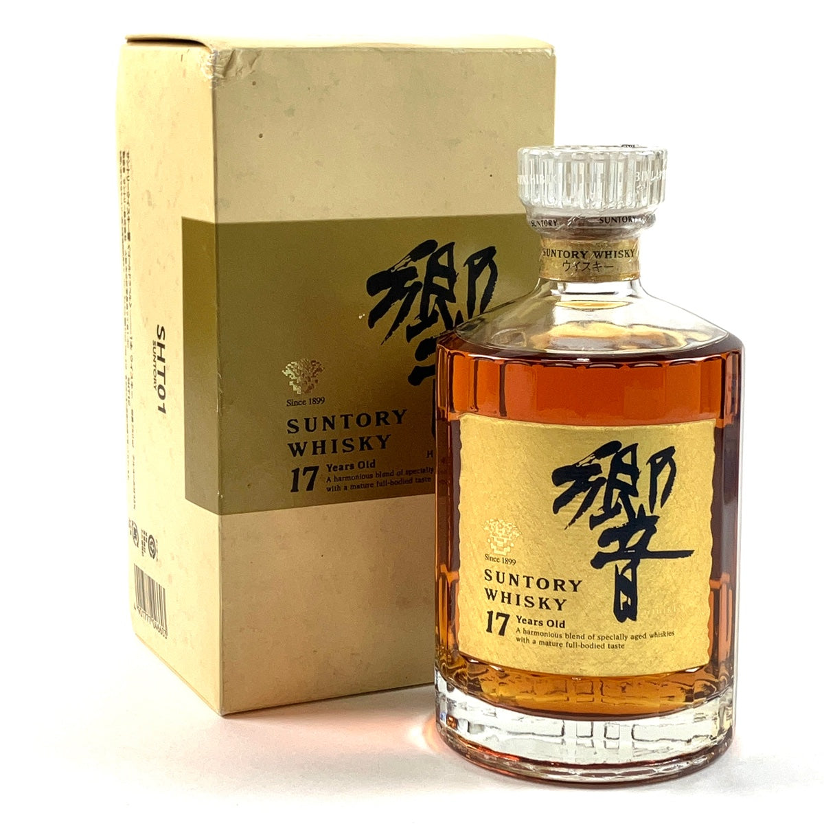 バイセル公式】【東京都内限定お届け】 サントリー SUNTORY 響 17年 両面 ゴールドラベル 750ml 国産ウイスキー 【古酒】 -  バイセルブランシェ