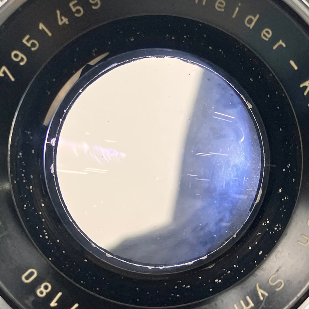 シュナイダー Schneider Symmar 180mm F5.6［ジャンク品］ 大判カメラ用レンズ 【中古】