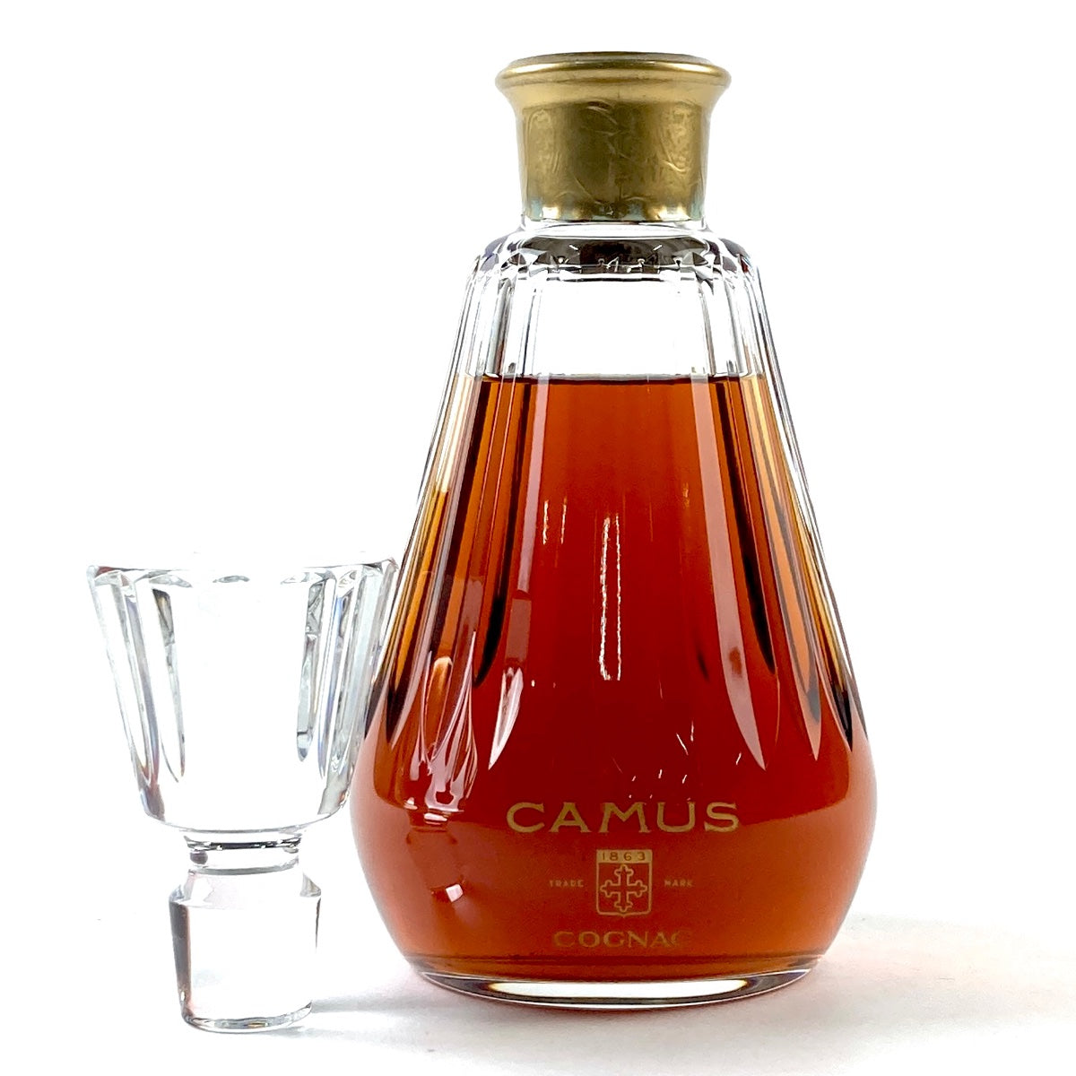 バイセル公式】カミュ CAMUS カラフェ バカラ 700ml ブランデー コニャック 【古酒】 - バイセルブランシェ