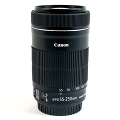 キヤノン Canon EF-S 55-250mm F4-5.6 IS STM 一眼カメラ用レンズ（オートフォーカス） 【中古】