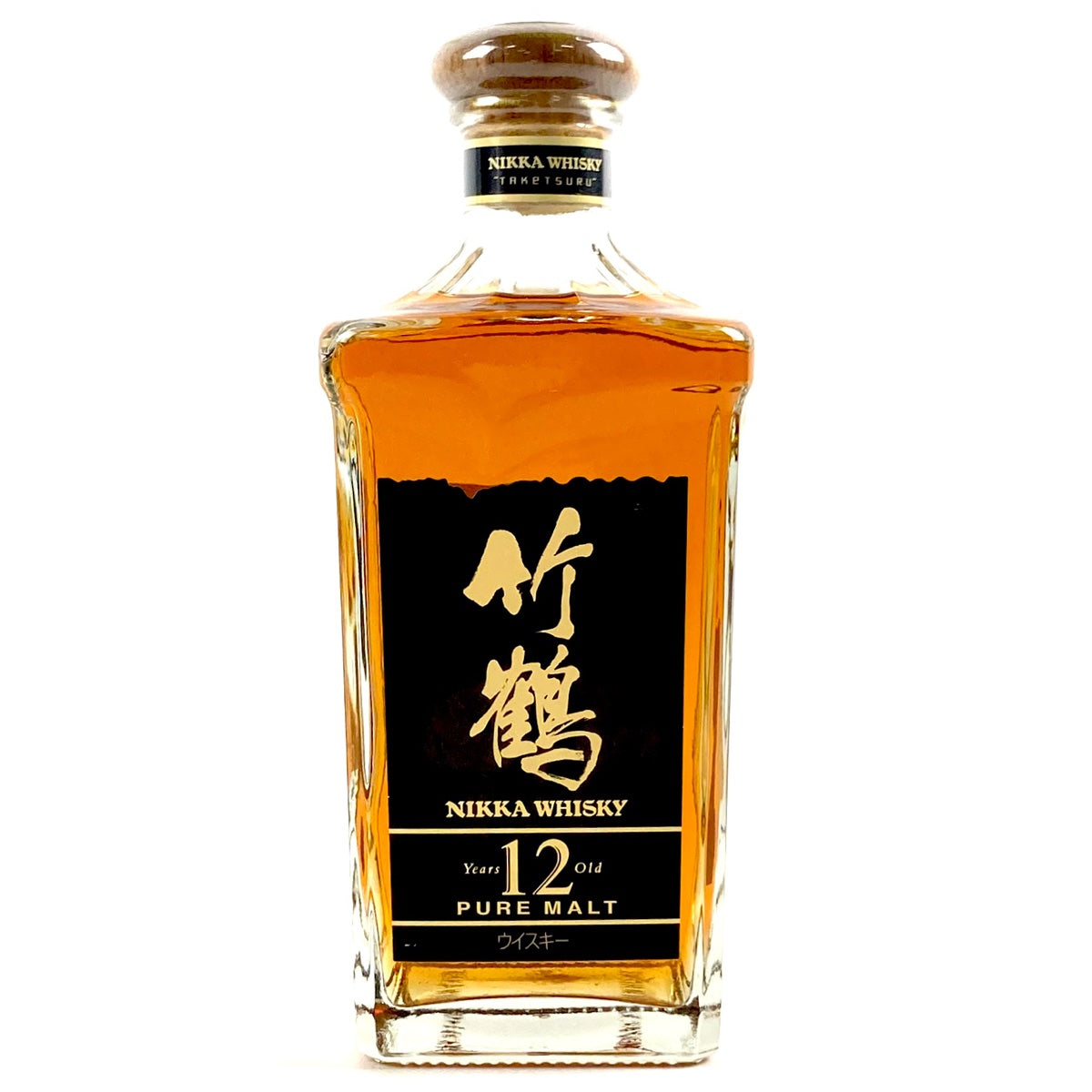 ウイスキー ニッカ 竹鶴 12年 角瓶 ピュアモルト 660ml - 飲料