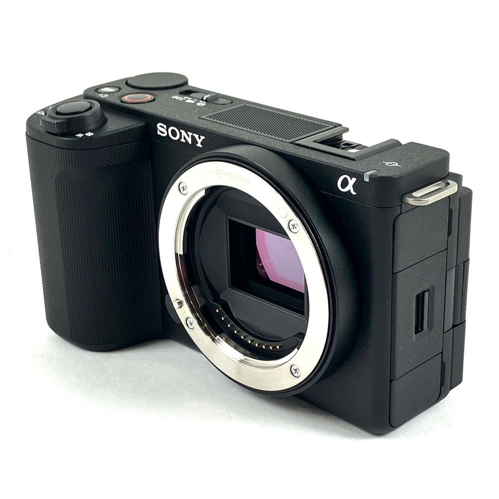 ソニー SONY VLOGCAM ZV-E10 II パワーズームレンズキット ZV-E10M2K B ブラック デジタル ミラーレス 一眼カメラ 【中古】cambb