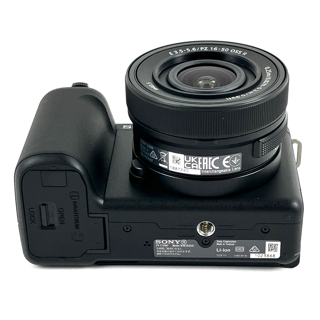 ソニー SONY VLOGCAM ZV-E10 II パワーズームレンズキット ZV-E10M2K B ブラック デジタル ミラーレス 一眼カメラ 【中古】cambb