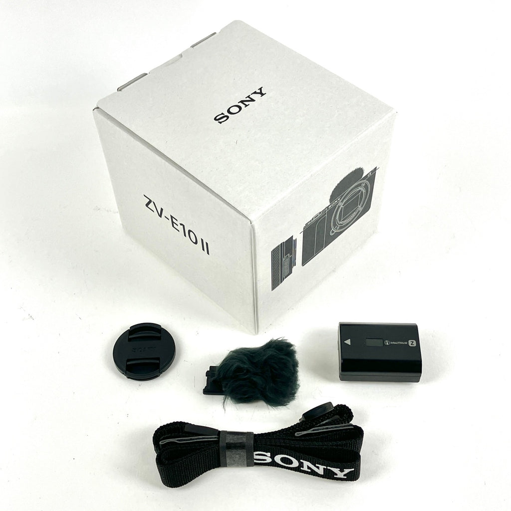 ソニー SONY VLOGCAM ZV-E10 II パワーズームレンズキット ZV-E10M2K B ブラック デジタル ミラーレス 一眼カメラ 【中古】cambb