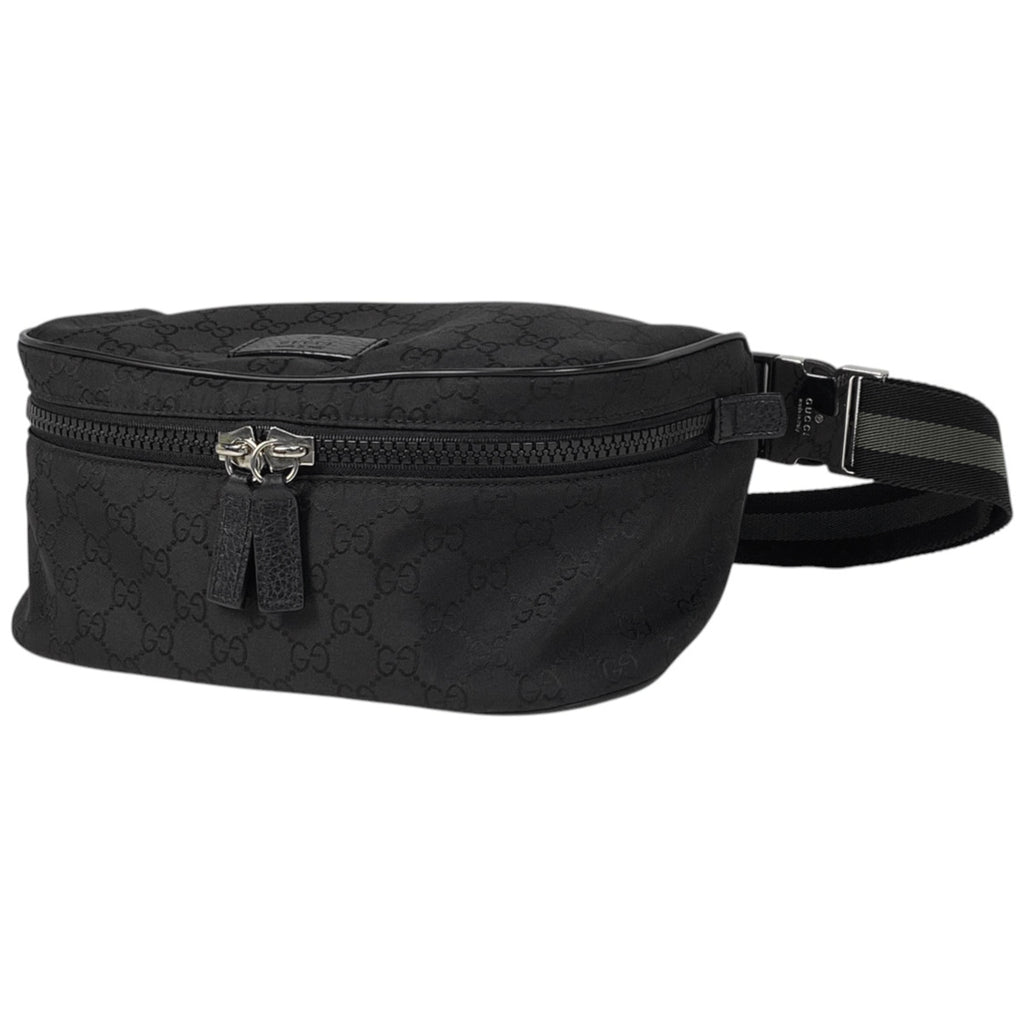 即完売GUCCI(グッチ) ボディーバックGGスプリーム　449182　ブラック 楽天市場】GUCCI ボディバッグ 449182 GGナイロン ブラック