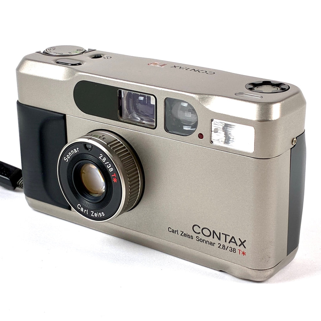 コンタックス CONTAX T2 チタンシルバー フィルム コンパクトカメラ 【中古】cambb