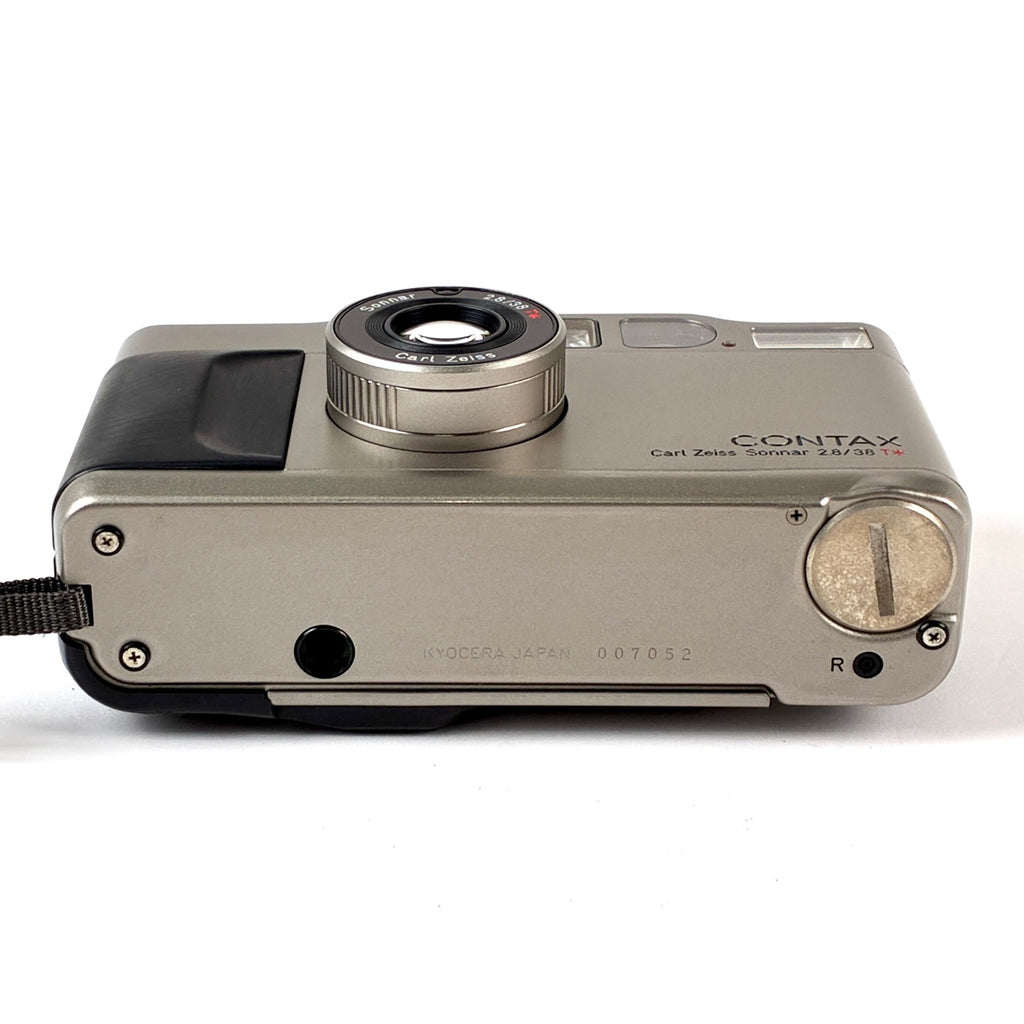 コンタックス CONTAX T2 チタンシルバー フィルム コンパクトカメラ 【中古】cambb