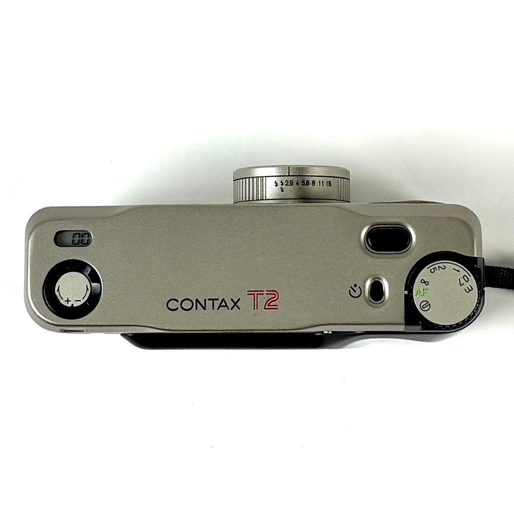 コンタックス CONTAX T2 チタンシルバー フィルム コンパクトカメラ 【中古】cambb