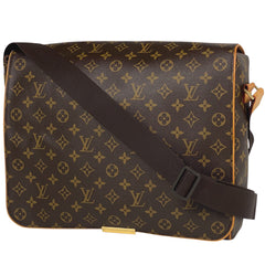 ルイ・ヴィトン アベス メッセンジャーバッグ 斜め掛け ショルダーバッグ モノグラム ブラウン M45257 レディース 【中古】brbag