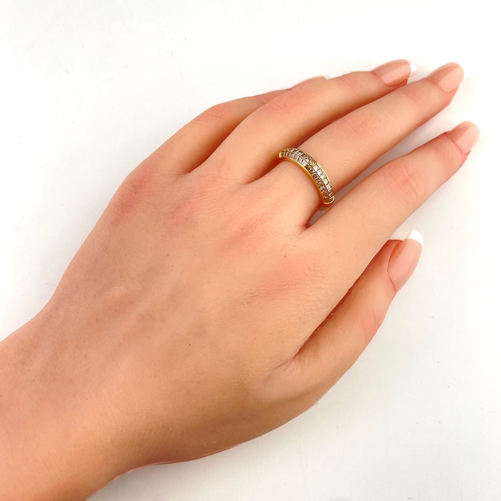 GSTV YG K18 リング 15号 レディース 中古 brjwl