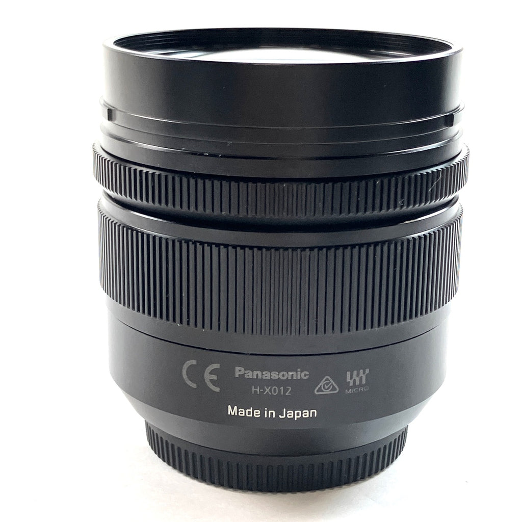 パナソニック Panasonic LEICA DG SUMMILUX 12mm F1.4 ASPH. H-X012 一眼カメラ用レンズ（オートフォーカス） 【中古】