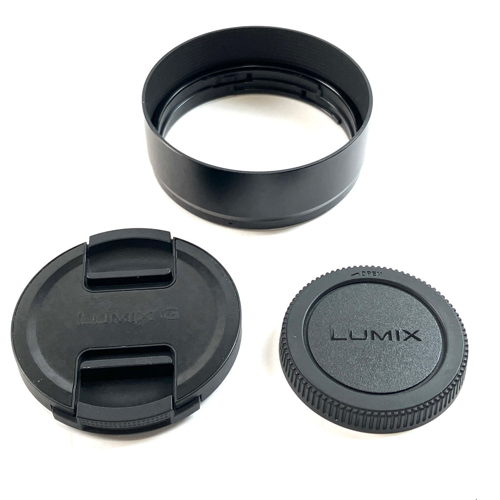 パナソニック Panasonic LEICA DG SUMMILUX 12mm F1.4 ASPH. H-X012 一眼カメラ用レンズ（オートフォーカス） 【中古】