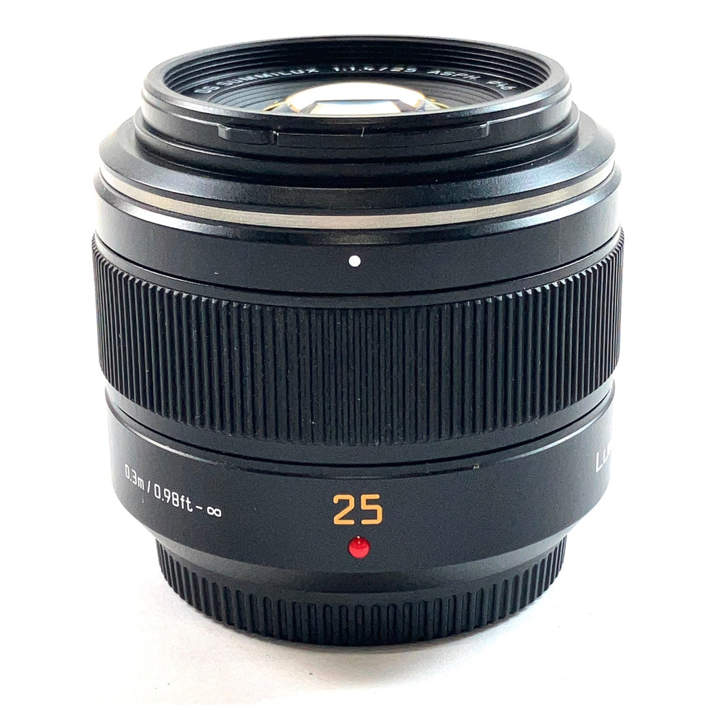 パナソニック Panasonic LEICA DG SUMMILUX 25mm F1.4 ASPH. 一眼カメラ用レンズ（オートフォーカス） 【中古】