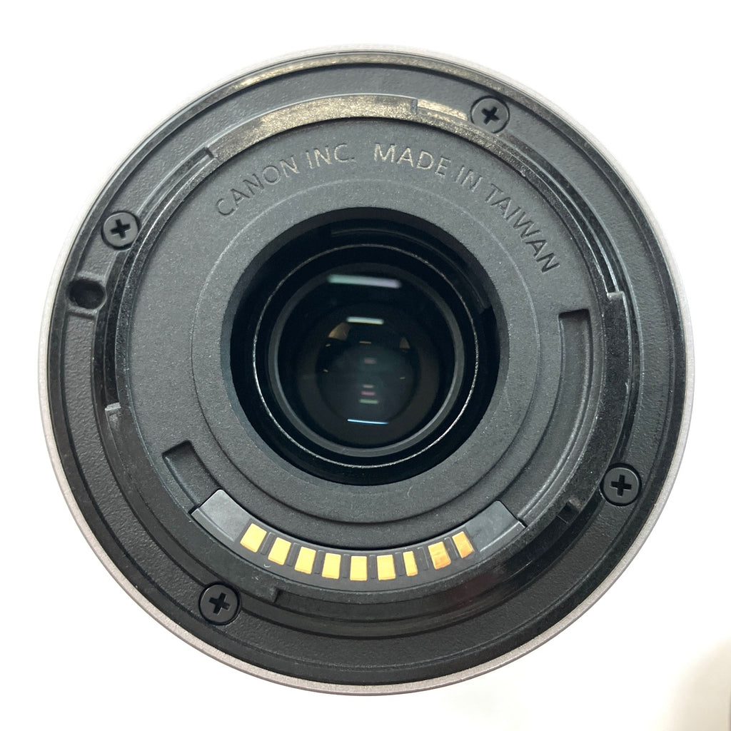 キヤノン Canon EF-M 55-200mm F4.5-6.3 IS STM シルバー 一眼カメラ用レンズ（オートフォーカス） 【中古】