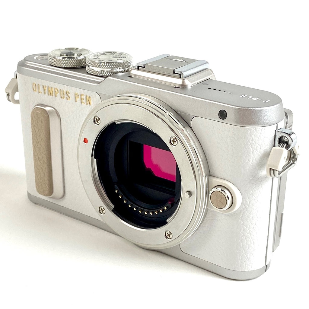 オリンパス OLYMPUS PEN E-PL8 14-42mm EZレンズキット ホワイト デジタル ミラーレス 一眼カメラ 【中古】