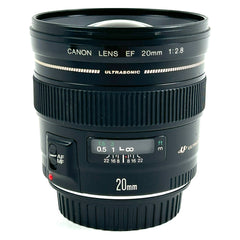キヤノン Canon EF 20mm F2.8 USM 一眼カメラ用レンズ（オートフォーカス） 【中古】