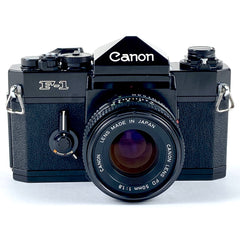 キヤノン Canon F-1 ＋ NEW FD 50mm F1.8 フィルム マニュアルフォーカス 一眼レフカメラ 【中古】