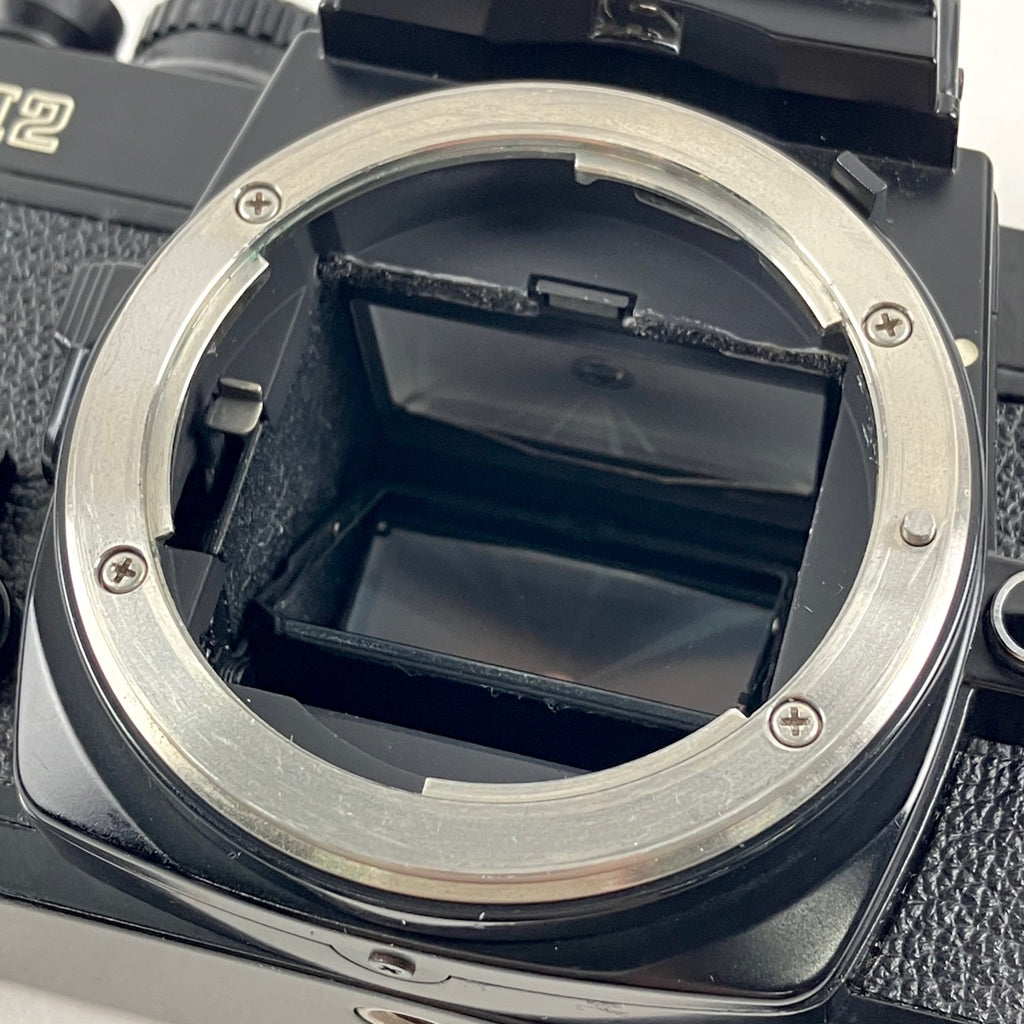ニコン Nikon FM2 ブラック + NIKKOR-H.C 28mm F3.5 Ai改 フィルム マニュアルフォーカス 一眼レフカメラ 【中古】