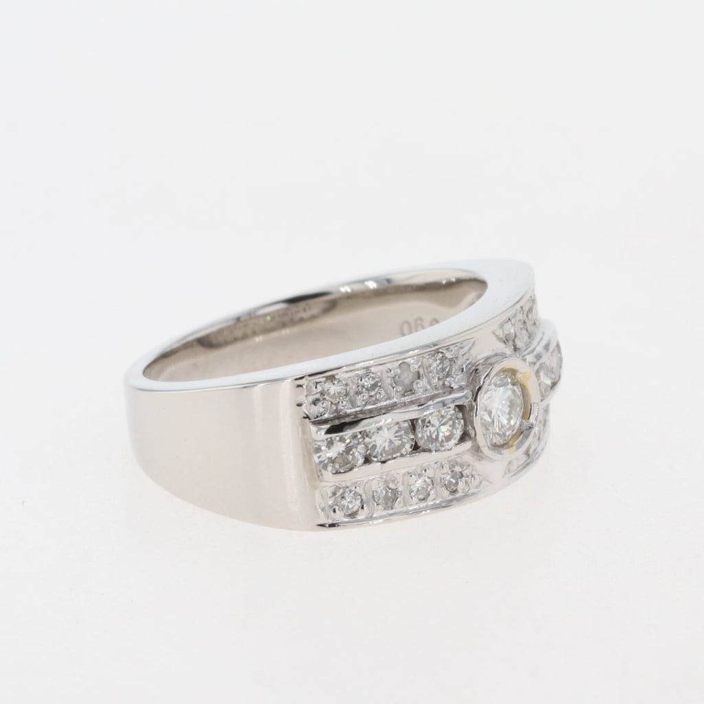 メレダイヤ　デザインリング プラチナ 指輪 リング 13.5号 Pt900 ダイヤモンド レディース 【中古】 
 ラッピング可
