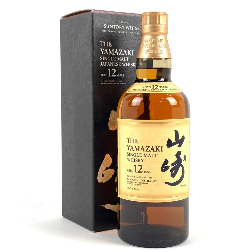 【東京都内限定お届け】 サントリー SUNTORY 山崎 12年 シングルモルト 700ml 国産ウイスキー 【古酒】