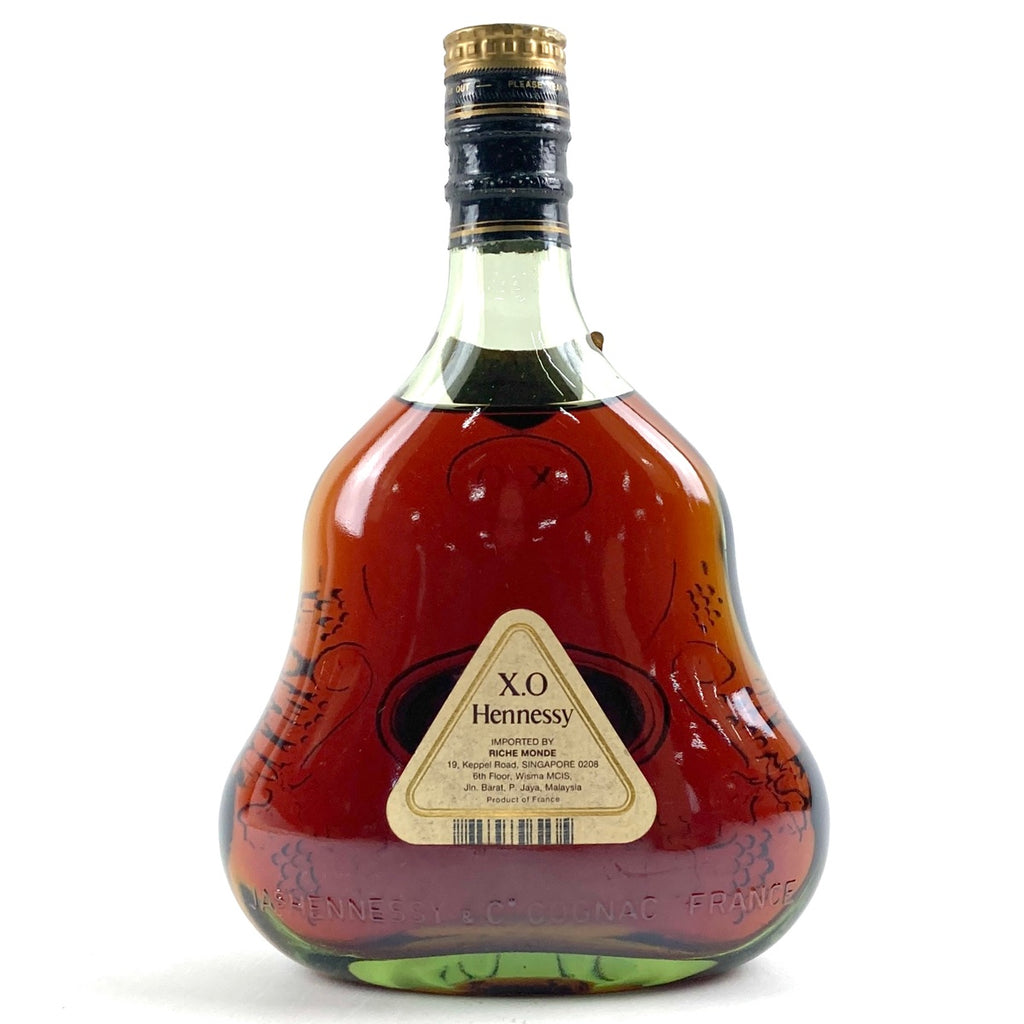 ヘネシー Hennessy XO 金キャップ グリーンボトル 700ml ブランデー コニャック 【古酒】