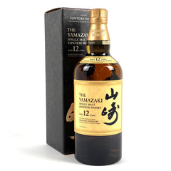 【東京都内限定お届け】 サントリー SUNTORY 山崎 12年 シングルモルト 700ml 国産ウイスキー 【古酒】