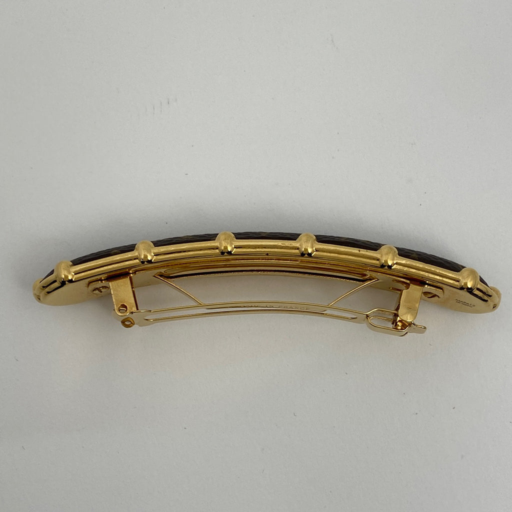ルイ・ヴィトン スウィート ドリーム バレッタ 髪留め ヘアクリップ バレッタ モノグラム ブラウン M69612 レディース 【中古】 brbag