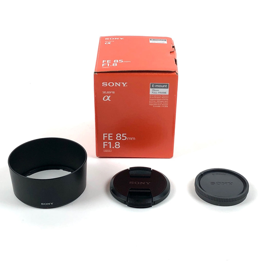 ソニー SONY FE 85mm F1.8 SEL85F18 一眼カメラ用レンズ（オートフォーカス） 【中古】