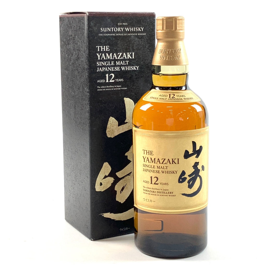 バイセル公式】【東京都内限定発送】 サントリー SUNTORY 山崎 12年 ...