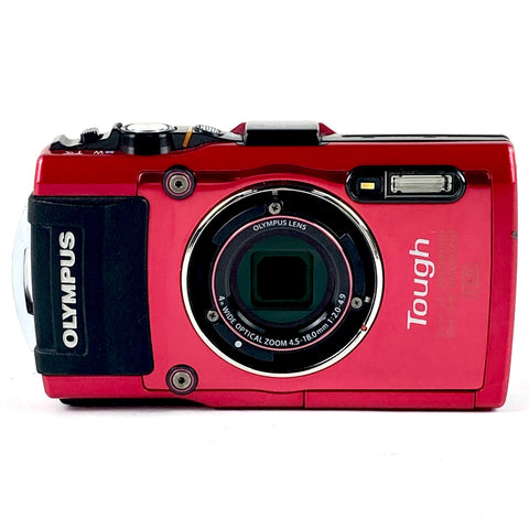 バイセル公式】オリンパス OLYMPUS STYLUS TG-4 レッド［ジャンク品 ...