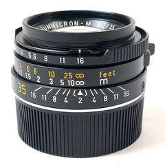 ライカ LEICA SUMMICRON-M 35mm F2 E39 7枚玉 ブラッククローム レンジファインダーカメラ用レンズ 【中古】