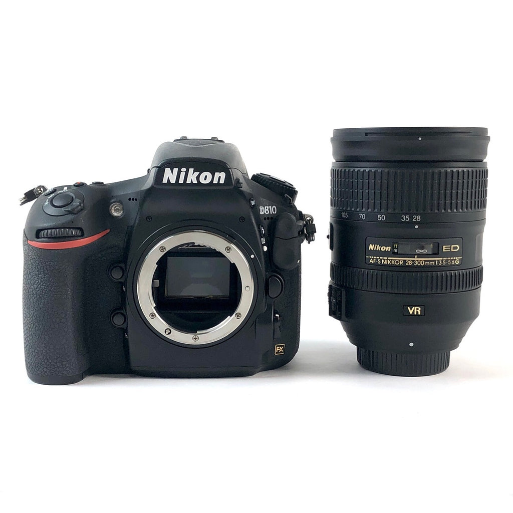 バイセル公式】ニコン Nikon D810 ボディ + AF-S NIKKOR 28-300mm F3.5-5.6G ED VR デジタル  一眼レフカメラ 【中古】 - バイセルブランシェ