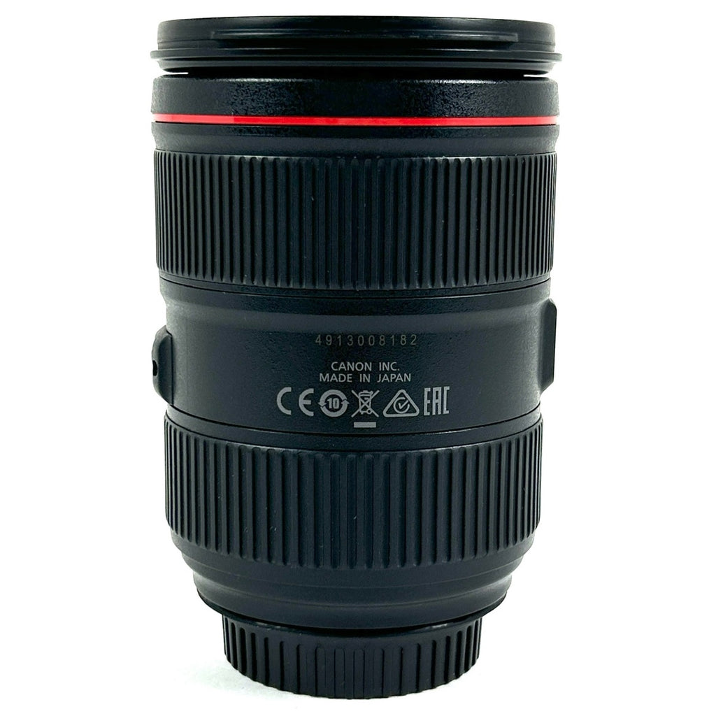 キヤノン Canon EF 24-105mm F4L IS II USM 一眼カメラ用レンズ（オートフォーカス） 【中古】