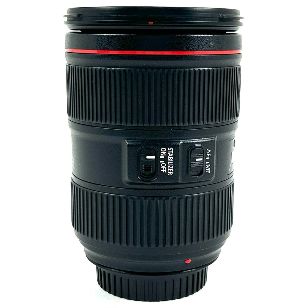 キヤノン Canon EF 24-105mm F4L IS II USM 一眼カメラ用レンズ（オートフォーカス） 【中古】